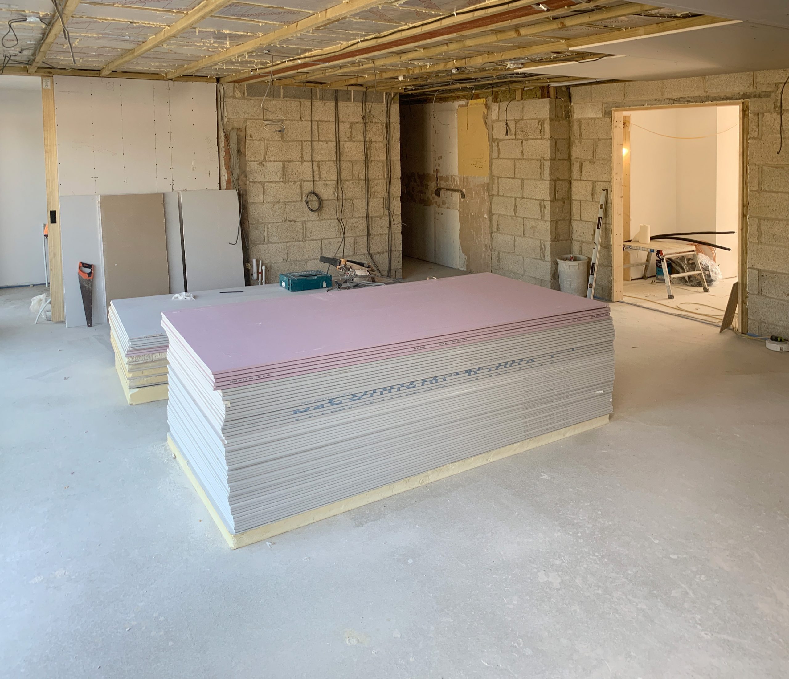 Welby Warren near Grantham - mid conversion